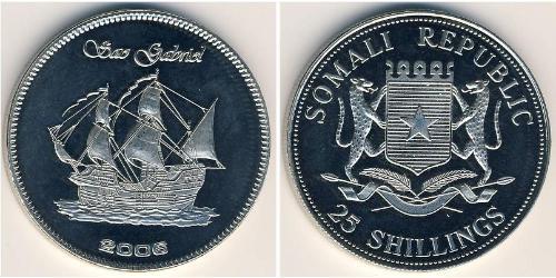 25 Shilling Somalia Copper/Nickel 