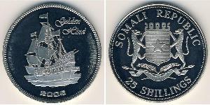 25 Shilling Somalie Cuivre/Nickel 