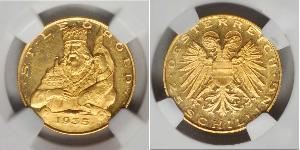 25 Shilling Federal State of Austria (1934-1938) Gold 