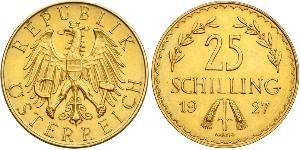 25 Shilling First Austrian Republic (1918-1934) Gold 