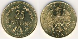 25 Shilling Première République d