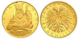 25 Shilling Federal State of Austria (1934-1938) Oro 