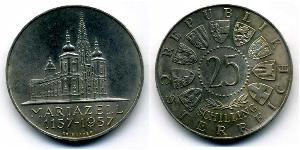 25 Shilling Republic of Austria (1955 - ) Plata 