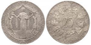 25 Shilling Republic of Austria (1955 - ) Plata 