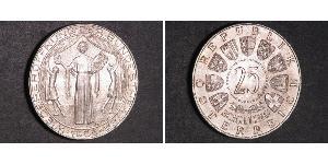 25 Shilling Republic of Austria (1955 - ) Plata 