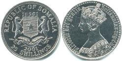 25 Shilling Somalia Rame/Nichel 