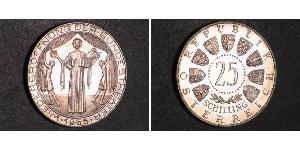 25 Shilling Republic of Austria (1955 - ) Silver 