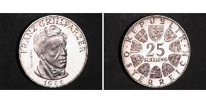 25 Shilling Republic of Austria (1955 - ) Silver 