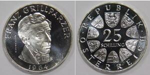 25 Shilling Republic of Austria (1955 - ) Silver 