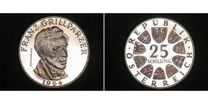 25 Shilling Republic of Austria (1955 - ) Silver 
