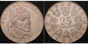 25 Shilling Republic of Austria (1955 - ) Silver 