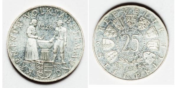 25 Shilling Republic of Austria (1955 - ) Silver 