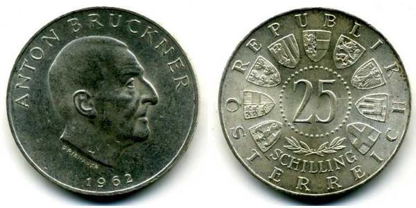 25 Shilling Republic of Austria (1955 - ) Silver 