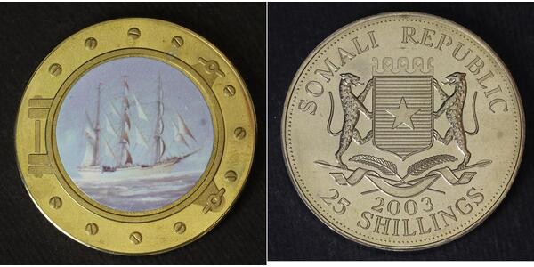 25 Shilling Somalia  