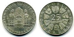 25 Shilling 奥地利 銀 