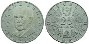 25 Shilling 奥地利 銀 