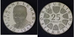 25 Shilling 奥地利 銀 
