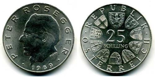 25 Shilling 奥地利 銀 
