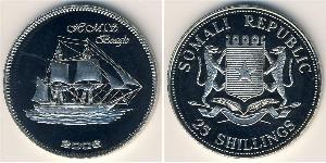 25 Shilling Somalia 銅/镍 