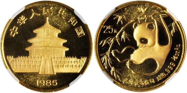 25 Yuan China Gold 