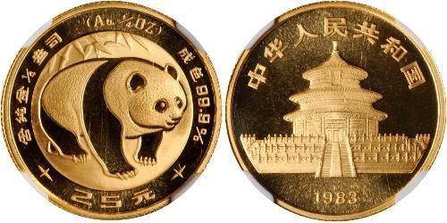 25 Yuan Volksrepublik China Gold 