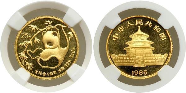 25 Yuan Cina Oro 