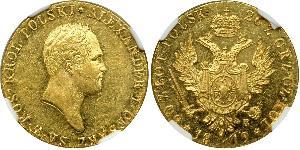 25 Zloty Kingdom of Poland (1815-1915) Gold Alexander I of Russia (1777-1825)