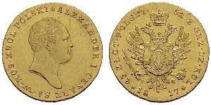 25 Zloty Kongresspolen (1815-1915) Gold Alexander I (1777-1825)