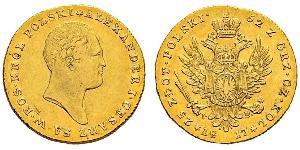 25 Zloty Kongresspolen (1815-1915) Gold Alexander I (1777-1825)