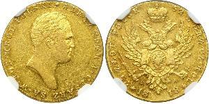 25 Zloty Kongresspolen (1815-1915) Gold Alexander I (1777-1825)