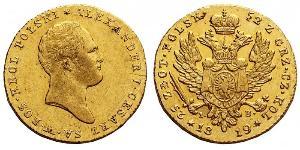 25 Zloty Kongresspolen (1815-1915) Gold Alexander I (1777-1825)