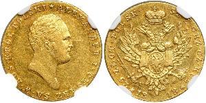 25 Zloty Kongresspolen (1815-1915) Gold Alexander I (1777-1825)