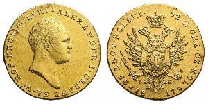 25 Zloty Regno del Congresso (1815-1915) Oro Alessandro I (1777-1825)