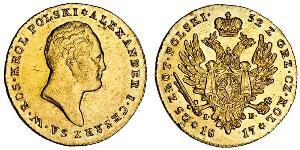 25 Zloty Regno del Congresso (1815-1915) Oro Alessandro I (1777-1825)