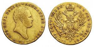 25 Zloty Zarato de Polonia (1815-1915) Oro Alejandro I (1777-1825)