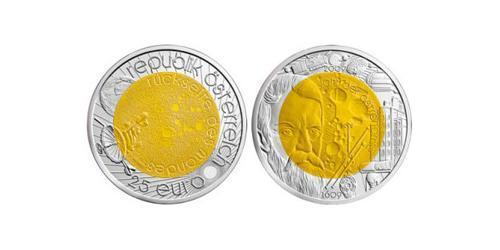 25 Євро Австрійська Республіка (1955 - )  Галилео Галилей