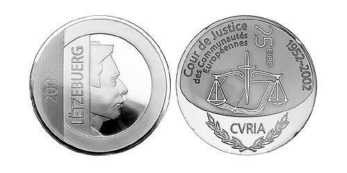 25 Євро Люксембург Срібло 