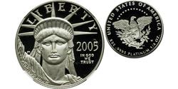 25 Доллар США (1776 - ) Платина 