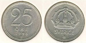 25 Ере Швеція Срібло 