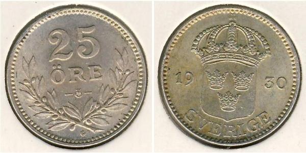 25 Ере Швеція Срібло 