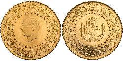 25 Куруш Турция (1923 - ) Золото Кемаль Ататюрк