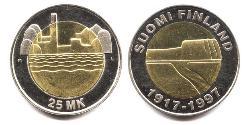 25 Марка Фінляндія (1917 - ) Біметал 