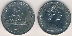 25 Пенни  Никель/Медь Елизавета II (1926-2022)