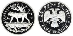 25 Рубль Российская Федерация  (1991 - ) Серебро 