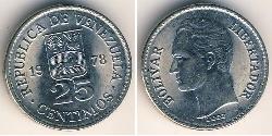 25 Сентімо Венесуела Нікель 