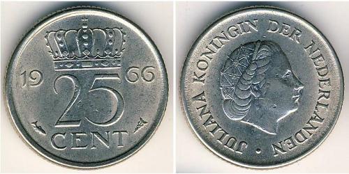 25 Цент Королевство Нидерланды (1815 - )  