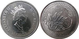 25 Цент Канада Никель Елизавета II (1926-2022)