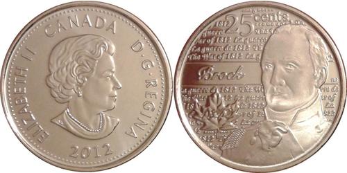 25 Цент Канада Никель Елизавета II (1926-2022)