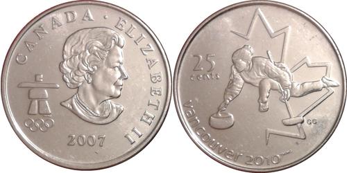 25 Цент Канада Никель Елизавета II (1926-2022)