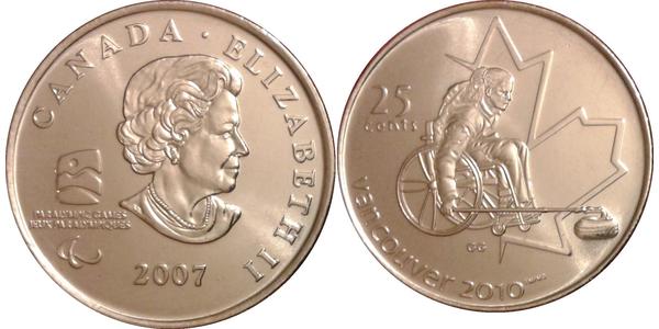 25 Цент Канада Никель Елизавета II (1926-2022)